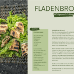 Recipe for bonfire-bread and seaweed pesto